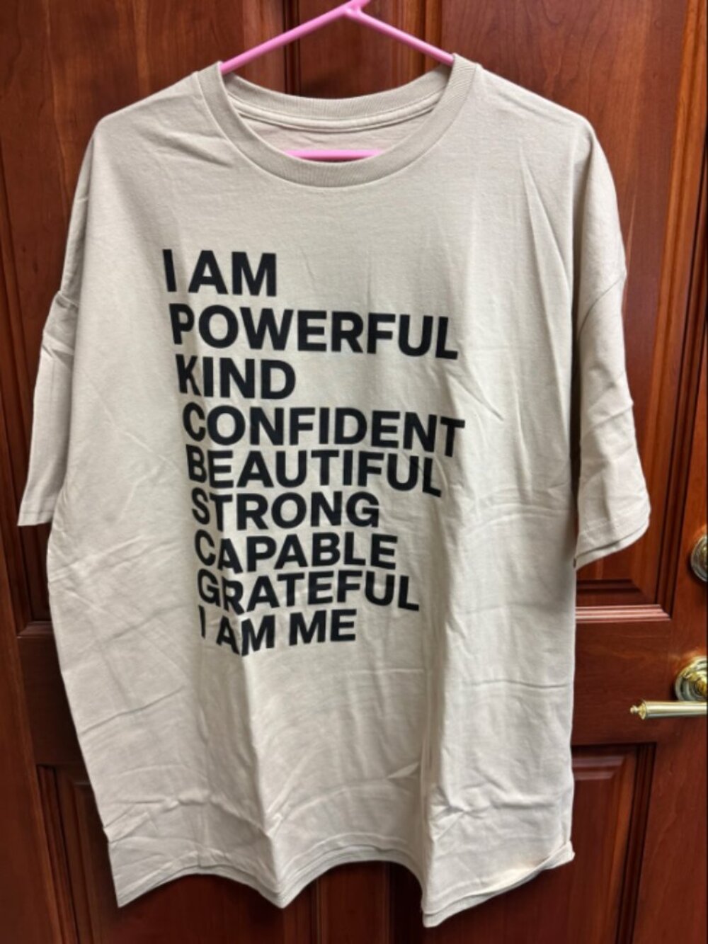 New! I Am Powerful T-Shirt, Size 2X